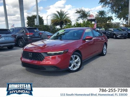 2023 Honda Accord Sedan LX CVT