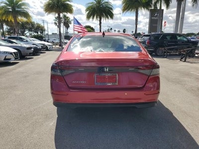 2023 Honda Accord Sedan LX CVT