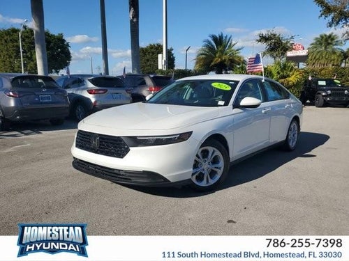 2025 Honda Accord Sedan LX CVT