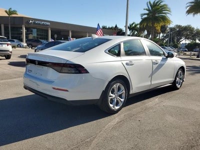 2025 Honda Accord Sedan LX CVT