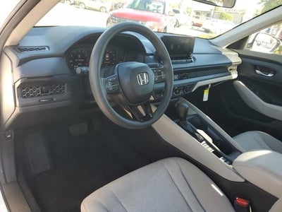 2025 Honda Accord Sedan LX CVT