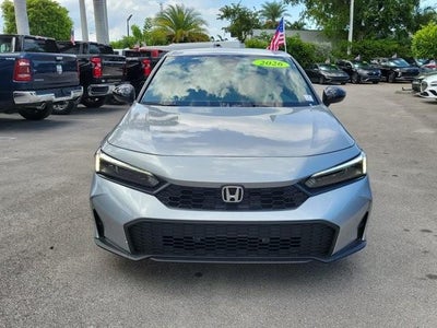 2026 Honda Civic Sedan Sport CVT
