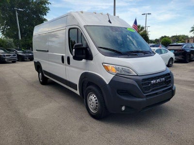 2024 RAM ProMaster 2500 Cargo Van Tradesman High Roof 159" WB w/Pass Seat