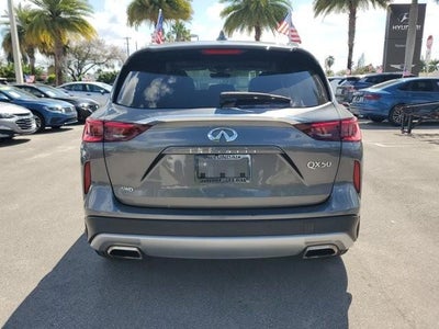 2023 INFINITI QX50 LUXE AWD