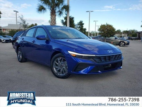 2024 Hyundai ELANTRA HYBRID Blue