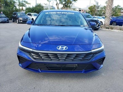 2024 Hyundai ELANTRA HYBRID Blue