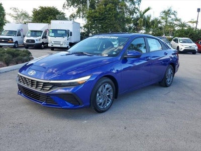 2024 Hyundai ELANTRA HYBRID Blue