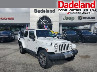 2016 Jeep Wrangler Unlimited Sahara