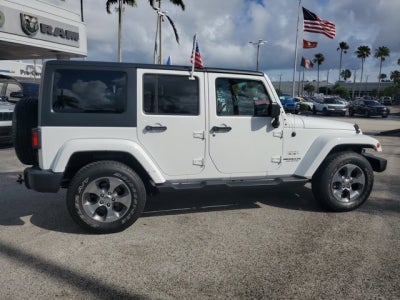 2016 Jeep Wrangler Unlimited Sahara