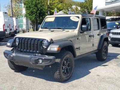 2022 Jeep Wrangler Unlimited Willys Sport