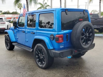 2022 Jeep Wrangler 4xe Unlimited Sahara