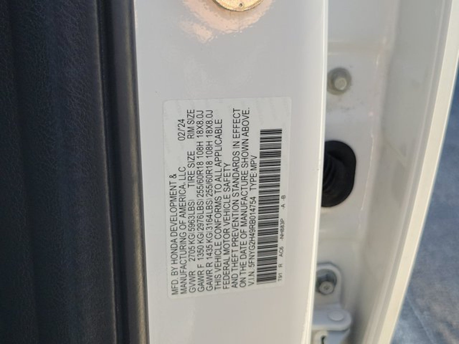 2024 Honda Pilot EX-L 8 Passenger