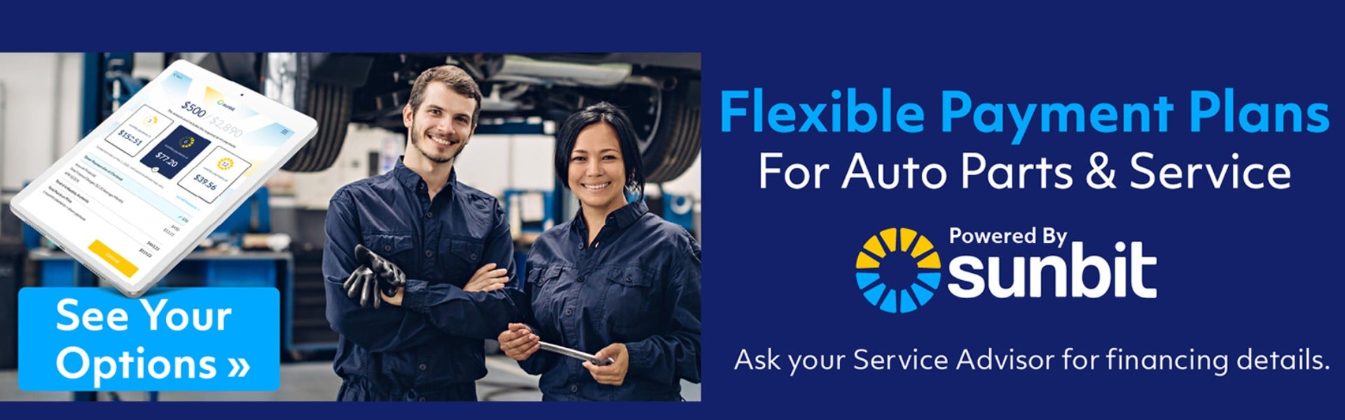 Flexible Payment Plans